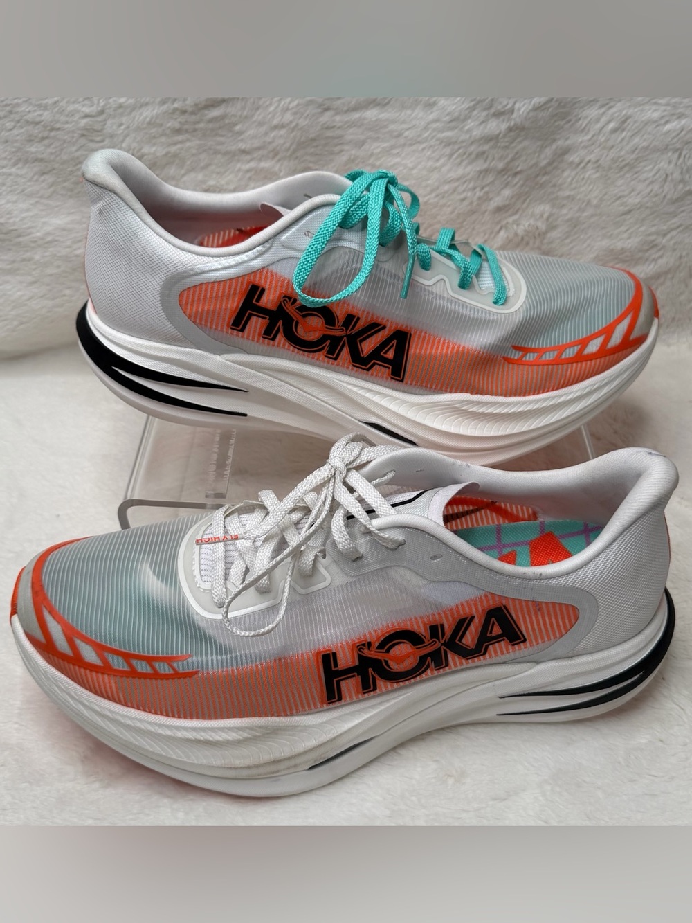 Hoka One One Cielo X1 2.0 Unisex White Running Marathon Carbon Shoes